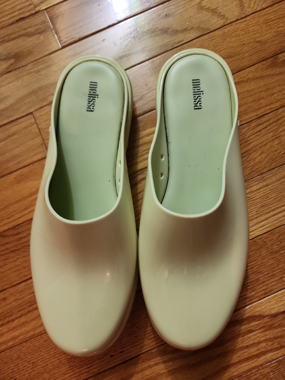 Melissa Smart Clogs Women's Slip-On in Light Green